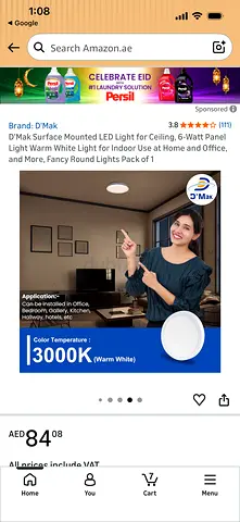 Pannel light for room or kitchen