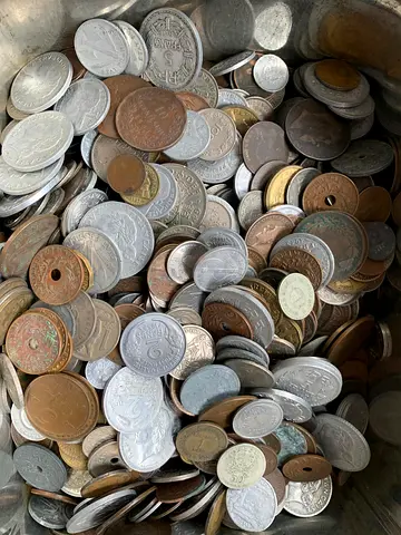 Old coins 1kg