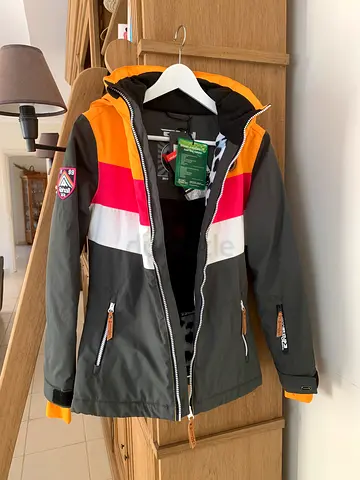 REHALL Girls Ski Jacket and Pants - Snow Leopard - Brand New with tags
