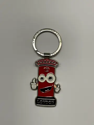 London Red Postbox Souvenir Keychain