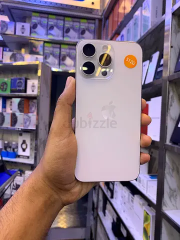 iPhone 15 Pro Max - 512GB, White (Good Condition)