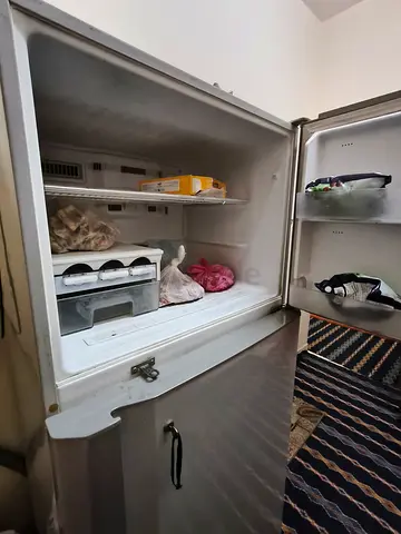 Compact Top-Freezer Refrigerator in Working Condition