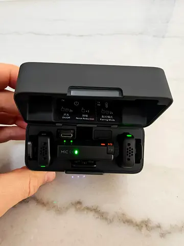 DJI Mic Mini (2TX+1RX+Charging Case), Detail-Rich Audio, 48h Use, Noise Cancelling