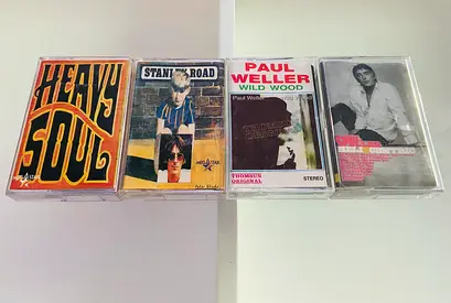 4 Paul Weller Music Cassettes
