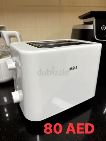 Braun 2-Slice Toaster — Good Condition, AED 80