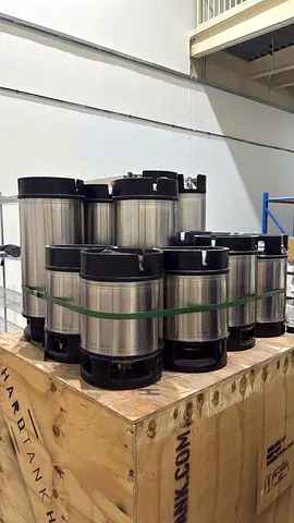 Lot of Stainless Steel Cornelius Kegs / Beverage Corny Kegs - Good Condition