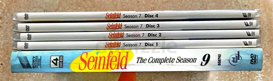 Seinfeld - Season 7 and 9 Complete DVD Set (Discs 1-4)