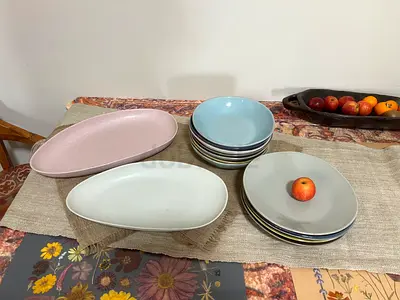 crockery and dishes