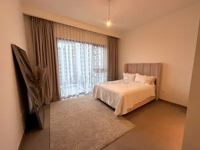 Queen sized bed with mattress