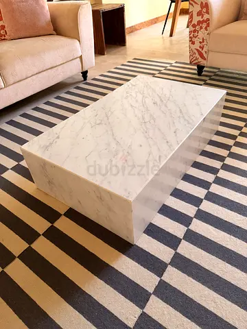 Marble coffee table