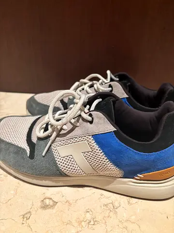 TOMS Mens Arroyo Trainer - Blue / Grey size 42