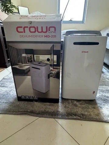 Crown Dehumidifier With Digital Humidity Display MD-231