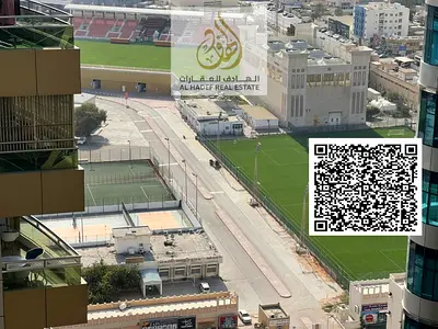 للإيجار بالراشدية 1 أبراج الهورايزون غرفة وصالة منعزلة مع 2 حمام وبلكونة وخزانة بالحائط، مساحة كبيرة جدًا بجوار نستو 36 ألف مع باركينج مساحه كبيره جدا