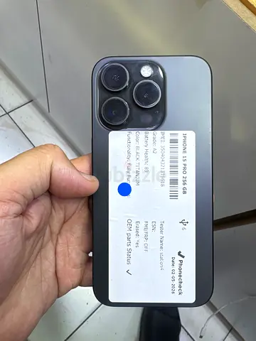 iPhone 15 Pro eSIM- 90% Battery Health, Mint Condition