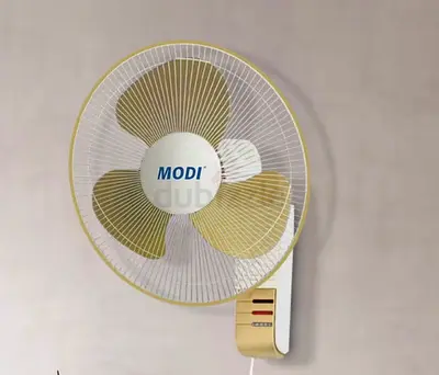 Wall-Mounted Electric Fan - 16 inch,  45W, 3-Blade