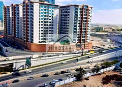 AJMAN PEARL TOWERS : Ready to Move City View 2 Bedrooms Hall Higher Floor with Parking 2 Balconies