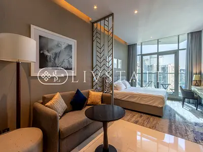 High-Floor | Full Canal View | Modern Furnished Studio | Prime Investment Opportunity