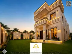 Luxury classic 4-bedroom villa – elegant modern design – ready for immediate occupancy and inves