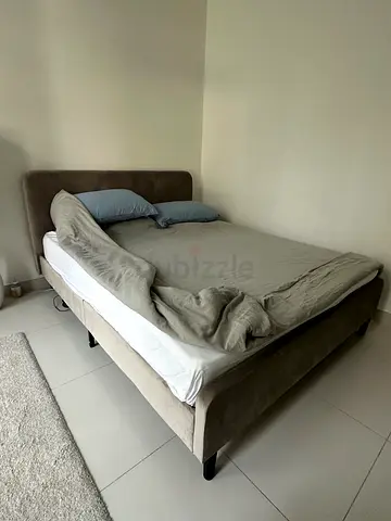 Bed Base with Headboard