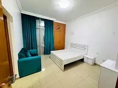 Master Bedroom available in Al Majaz 3 fully furnished all bills include