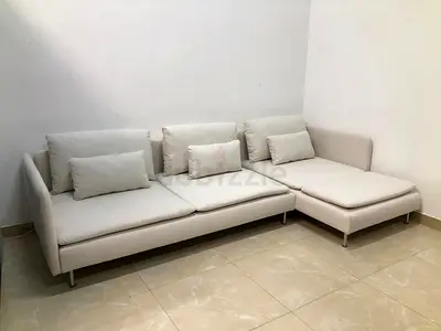 IKEA SODERHAMN 4-seater L-shape sofa BIEGE