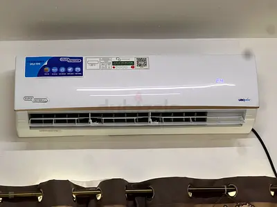 Split unit air conditioner white 1 piece