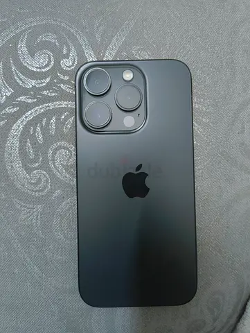 iPhone 15 Pro 256 Black Titanium , Physical Dual Sim - Good Condition