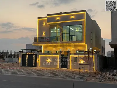 Luxury villa for sale in Al-Haliu – modern design suitable for families, registration fees included