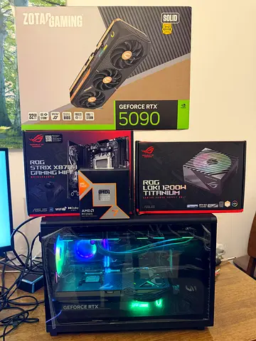 9800x3d 5090 SFF gaming PC