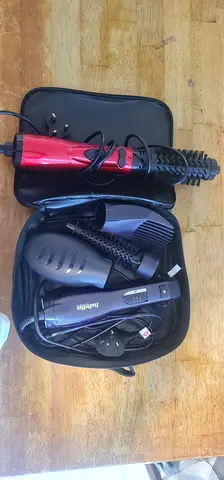Compact BaByliss Hot Air Styler Set with Brush Attachments
