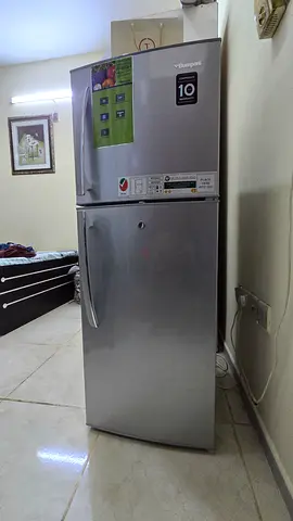 Bompani 2 -Door Refrigerator - Silver, Good Condition