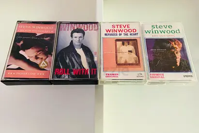 4 Steve Winwood Music Cassettes