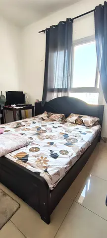 Bed and mattress king size