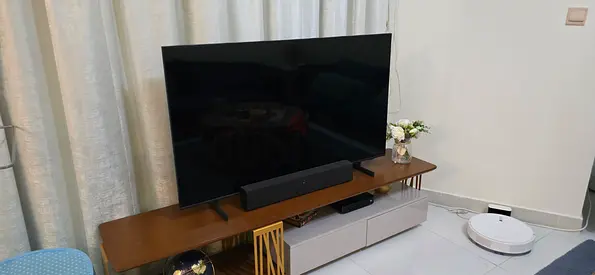 55 inch Flat Panel TV (with soundbar) - Excellent working condition