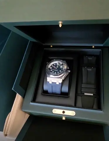 Audemars Piguet watch box and papers (original packaging)