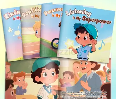 6 Confidence building kids books free delivery