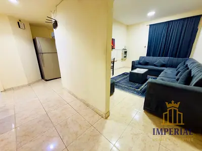 Stunning 2BR furnished apartment for rent in a prime location in Ajman. Super clean furniture, cent