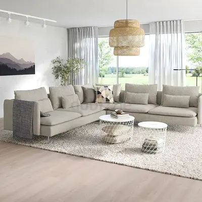 Neat And Clean High Quality ikea Soderhim Corner sofa