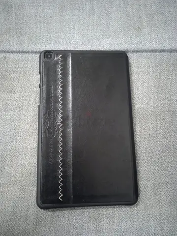 Used Black Tablet with Protective Case