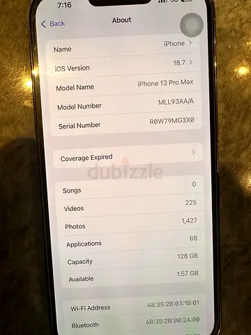 iPhone 13 Pro Max 128GB - Good Condition,