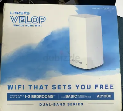 Linksys dual WiFi router