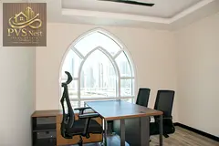 FULLY FURNISHED OFFICE | SPACIOUS LAYOUT | 2 PARTITIONS | PRIME JLT ADDRESS