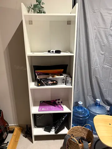 White Storage Shelf Unit – great Condition
