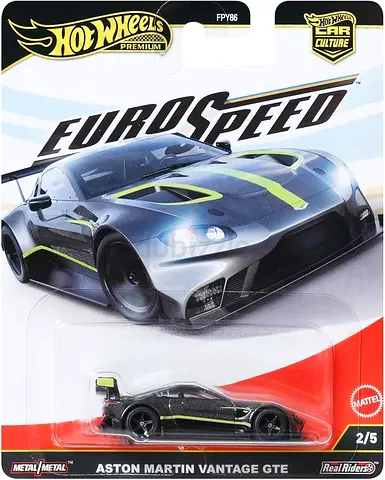 Hot Wheels Premium EuroSpeed Aston Martin Vantage GTE 1:64 - New in Card