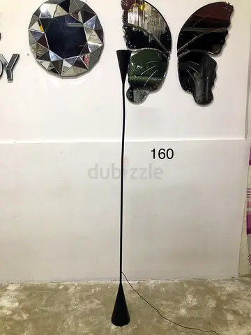 IKEA DELAKTIG LED floor lamp in black