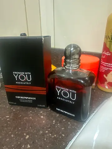 Emporio Armani Stronger With You Absolutely - 100ml (Mens Cologne) - Used