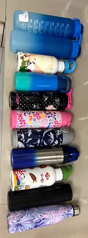 Used water bottles for free