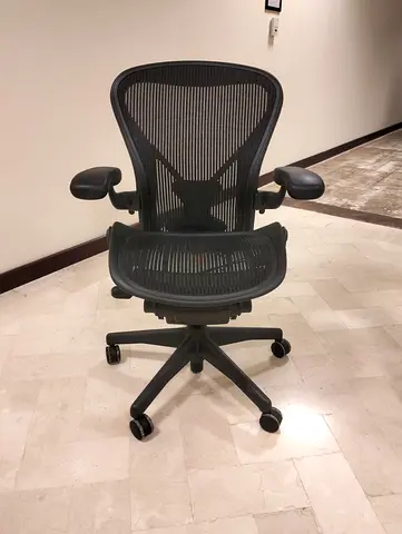 We are selling Herman Miller Aeron chair.good condition only little use