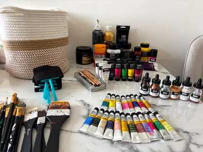 Acrylic Paint Set