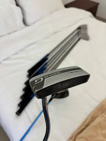 Set of Golf Clubs with Putter (used)